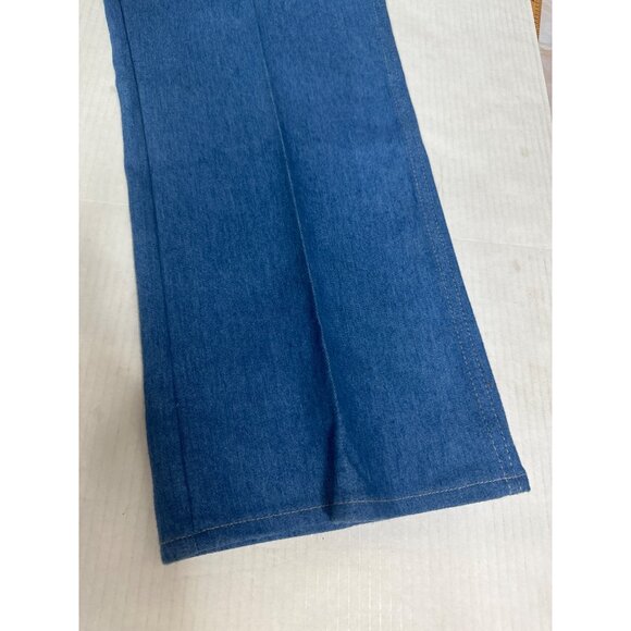 Flexjeans Mens 42x29 Blue Stretch Straight Leg 4 Pocket Flex Denim Jeans New - Picture 5 of 12